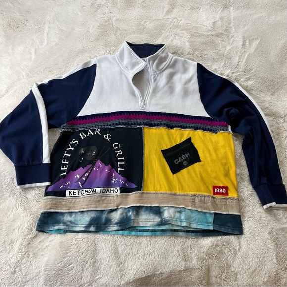Fila Tops - Vintage Fila Handmade Sweatshirt Pullover